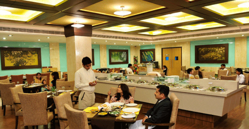 The Cambay Grand Otel Amhedabad Restoran fotoğraf